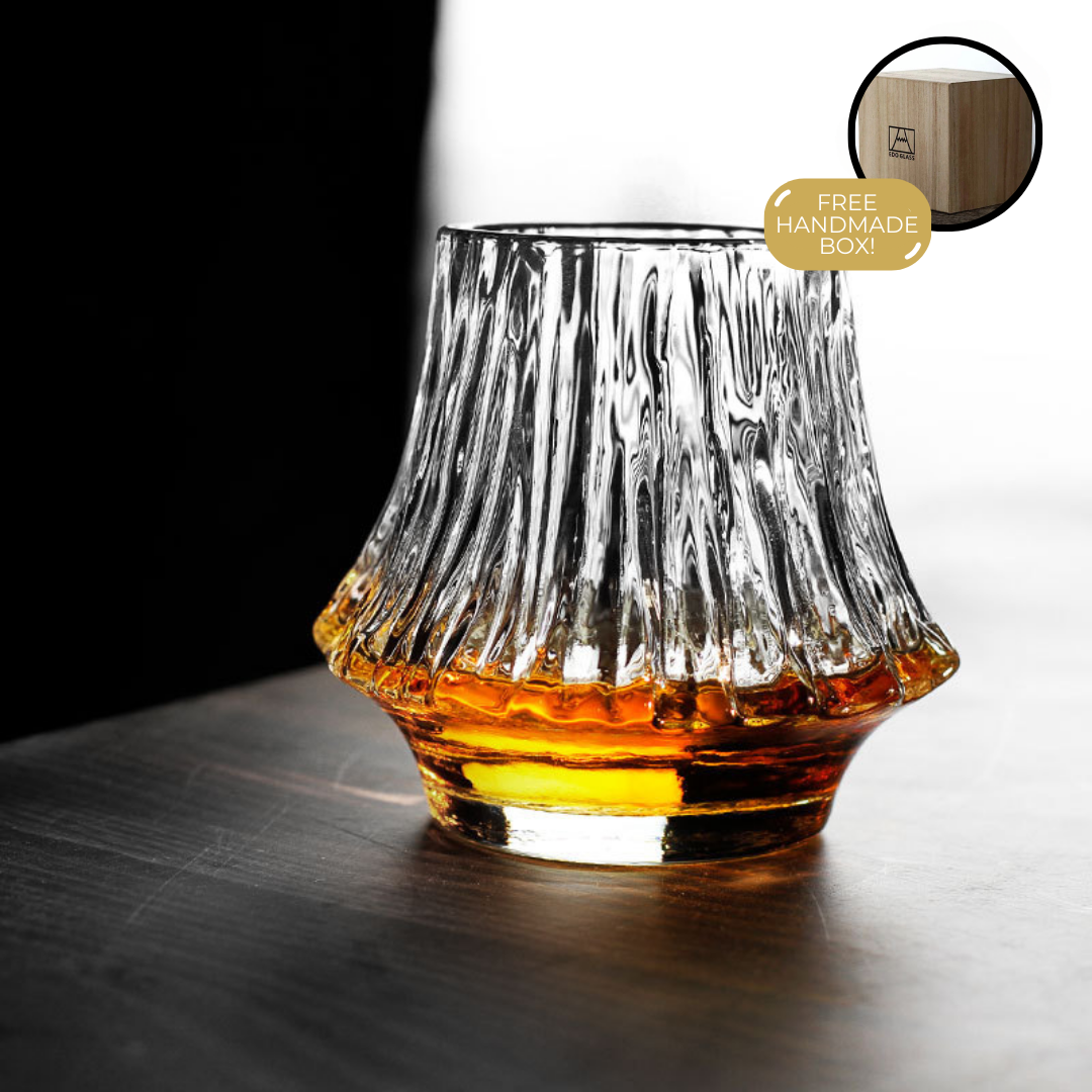 Fuji – Handgefertigtes Japanisches Whiskeyglas